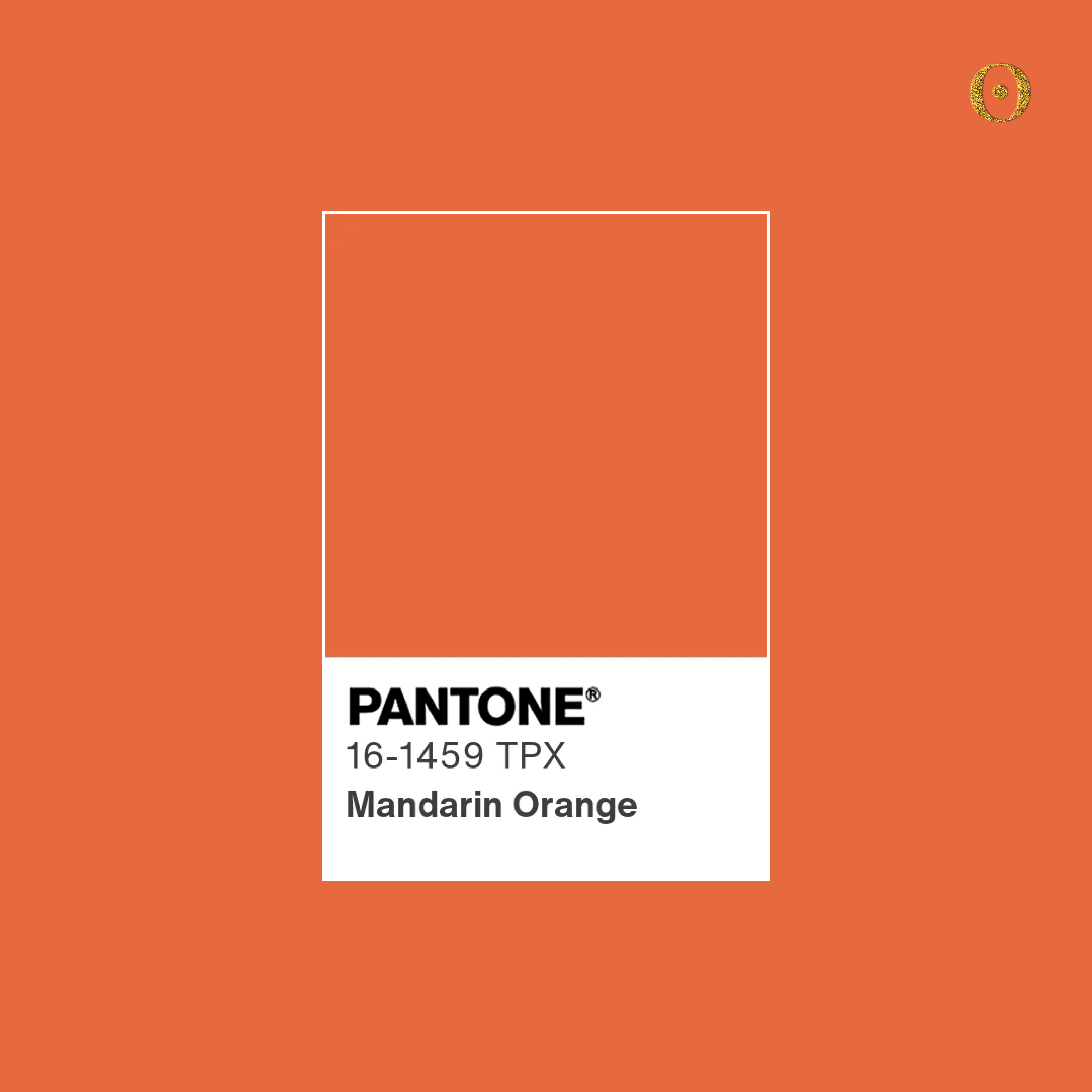 pantone naranja