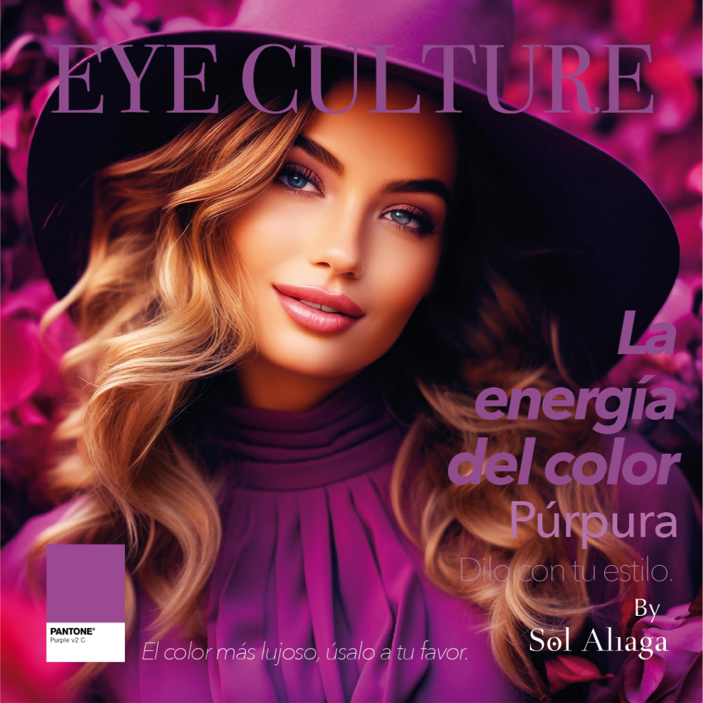 eye culture, la energia del color purpura